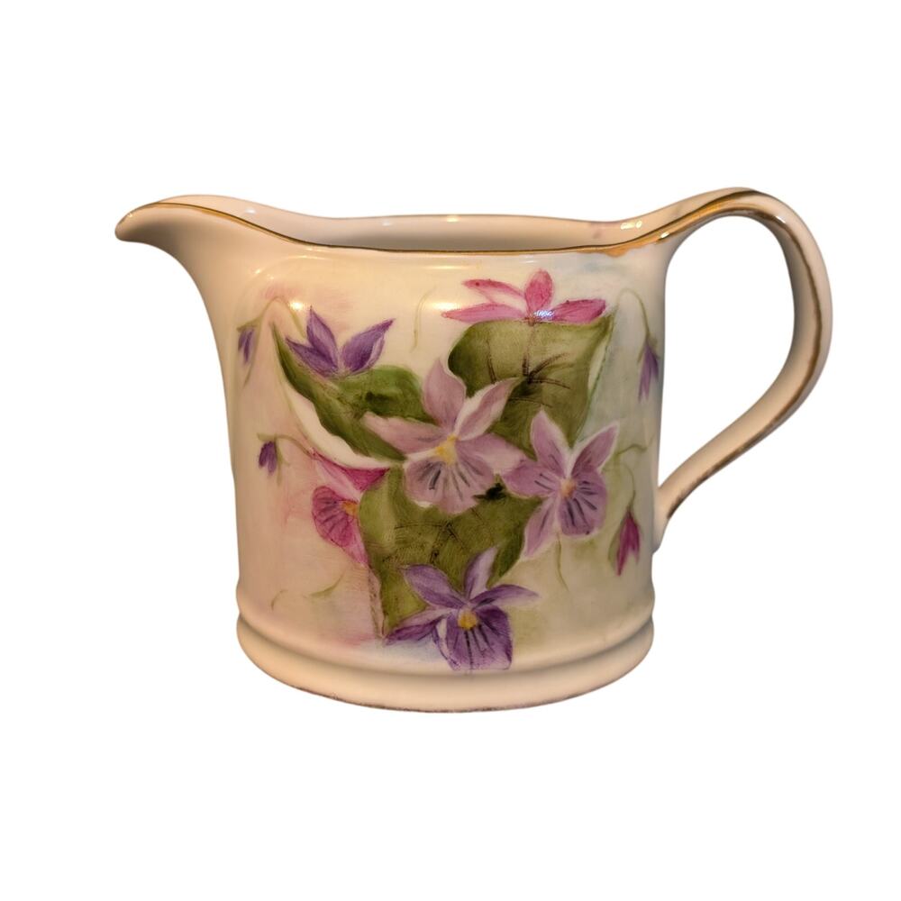 Vtg Seltmann Weiden Bavaria West Germany Signed 'Gerton' Porcelain Creamer